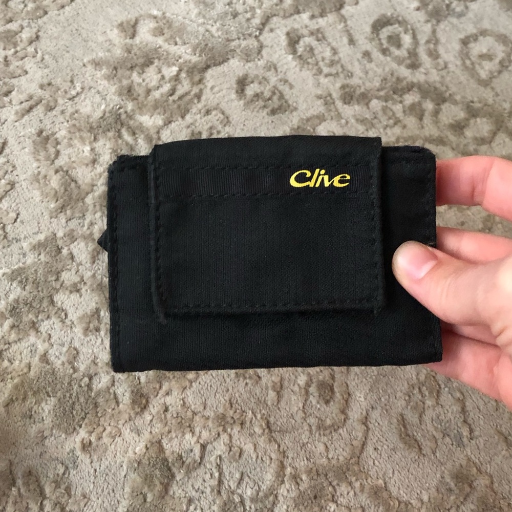 Clive Black Slim Wallet